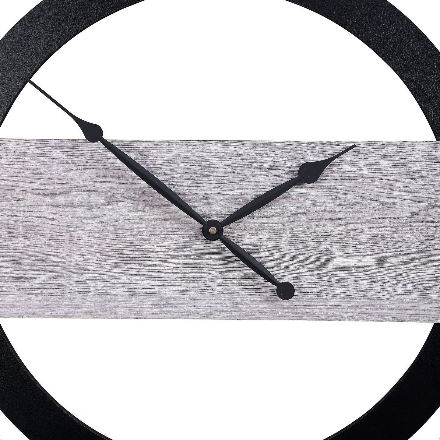 Quartz Black Modern Wall Clock, For Home And Office