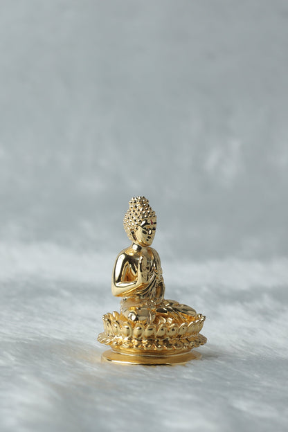 Gold plated Buddha