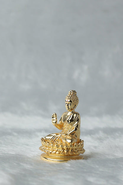 Gold plated Buddha